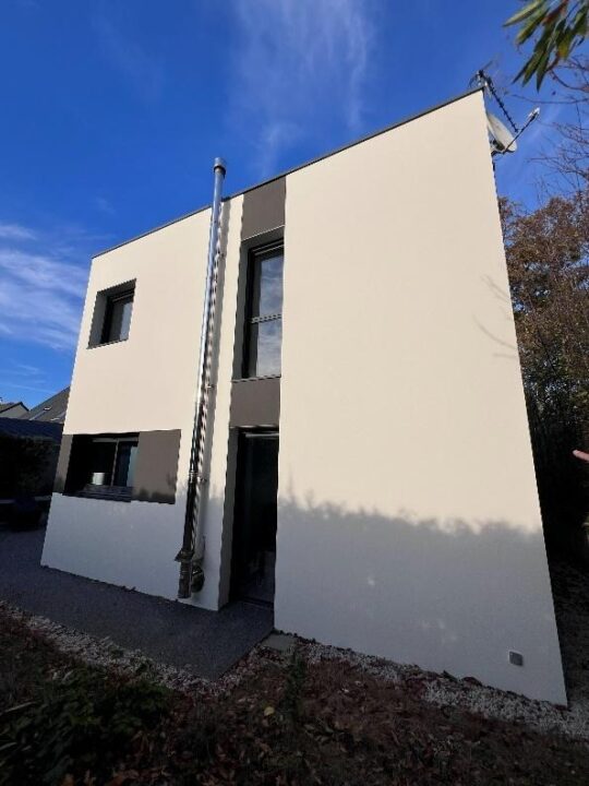 Façades Angevines maison moderne construction